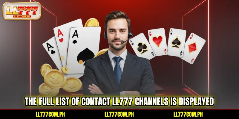 The full list of Contact LL777 channels is displayed